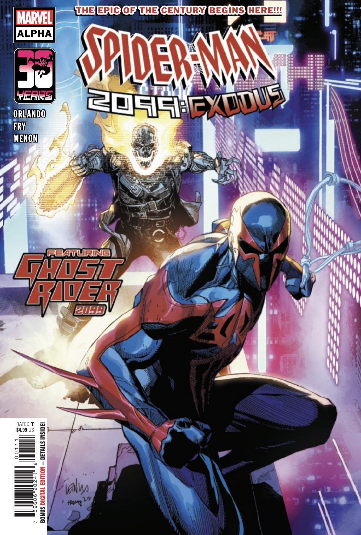 Spider-Man 2099: Exodus - Alpha #1 Preview - The Comic Book Dispatch