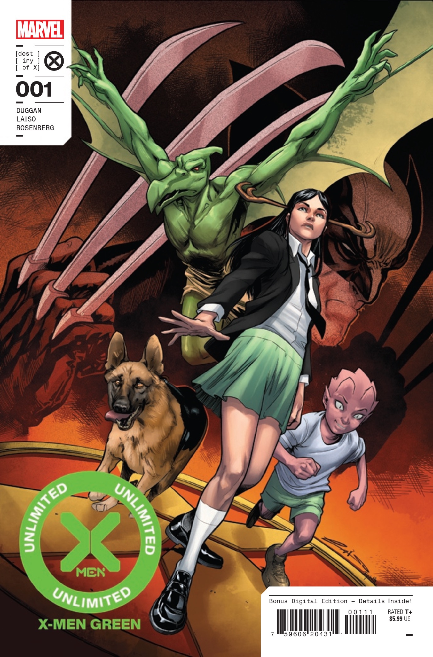 XMen Unlimited XMen Green 1 Preview